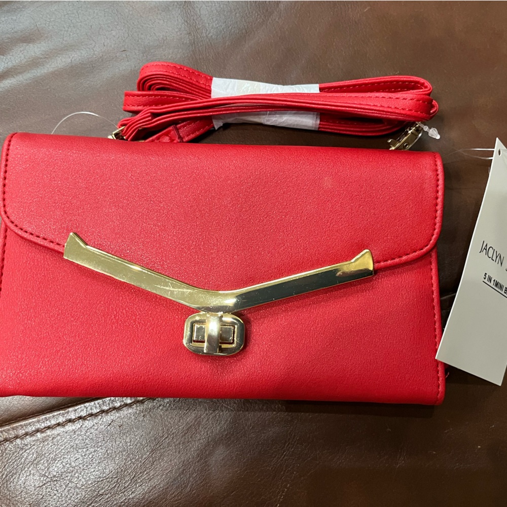 NWT Jaclyn Smith 5in1 convertible purse